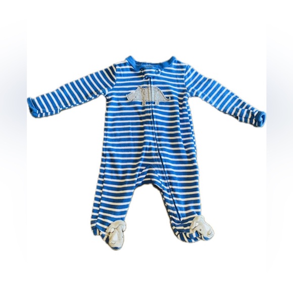3 Piece Pajama Set. Newborn. Boy. Carters Brand. - Picture 2 of 12